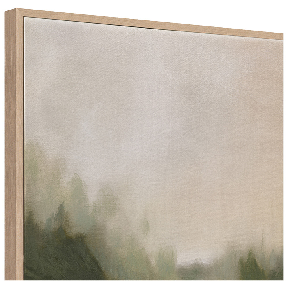 Green Meadows Framed Canvas Wall Art