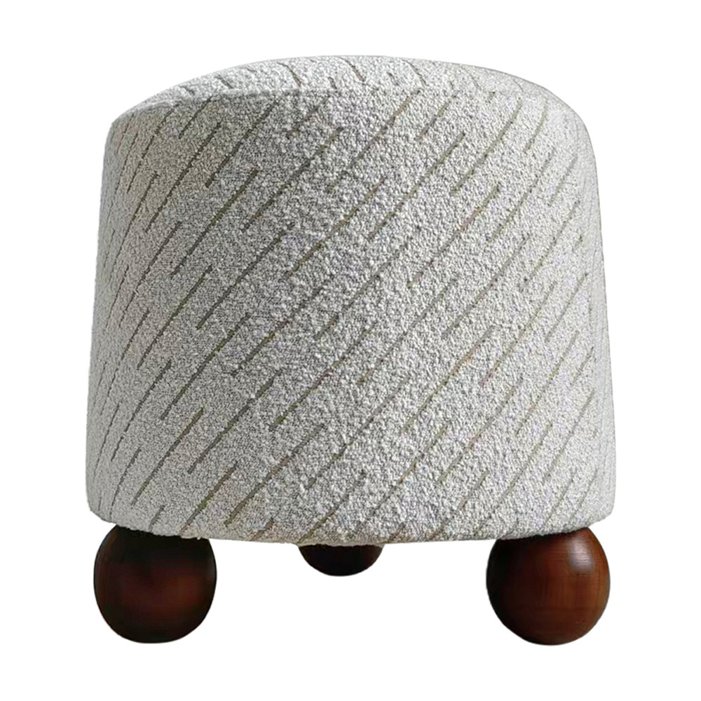 Astra Jacquard Ottoman