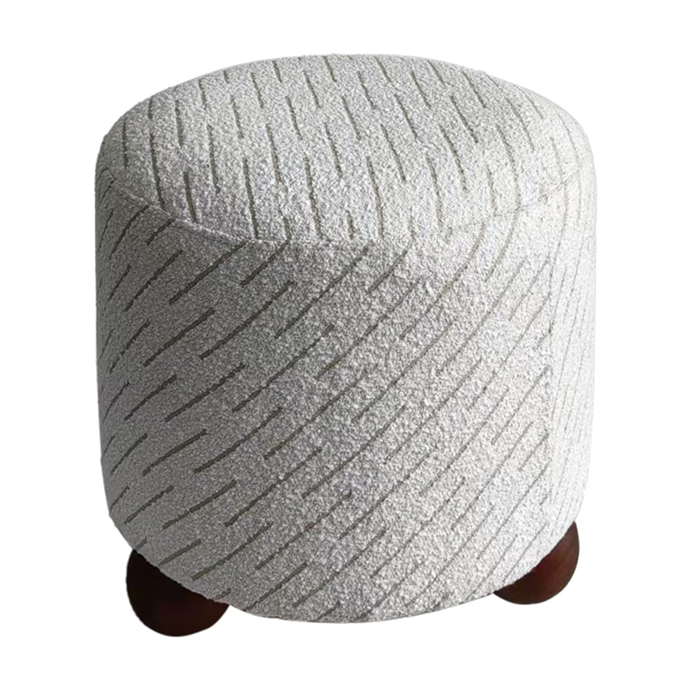 Astra Jacquard Ottoman