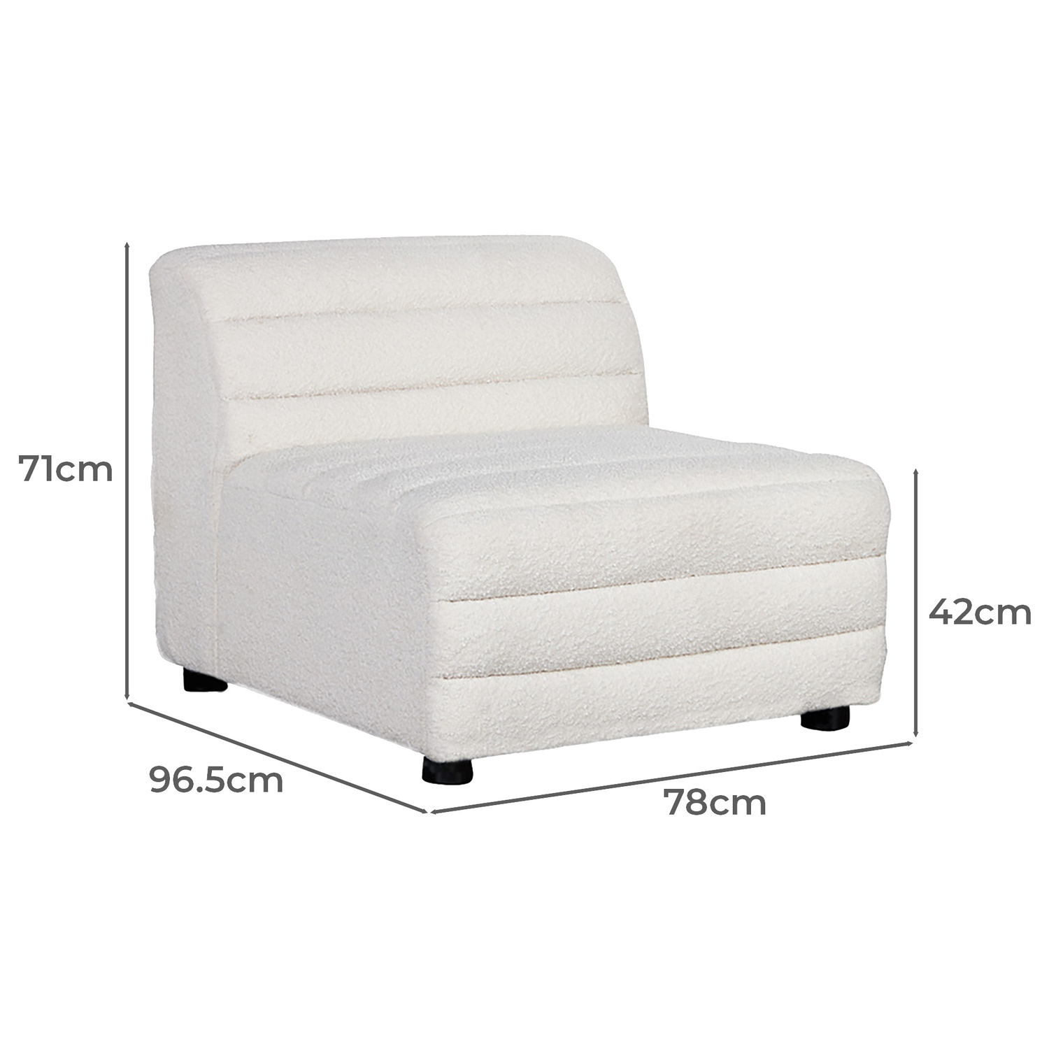 Reiner Boucle Accent Chair