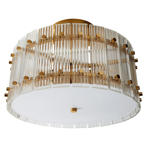 Jared Glass Flush Mount Ceiling Light