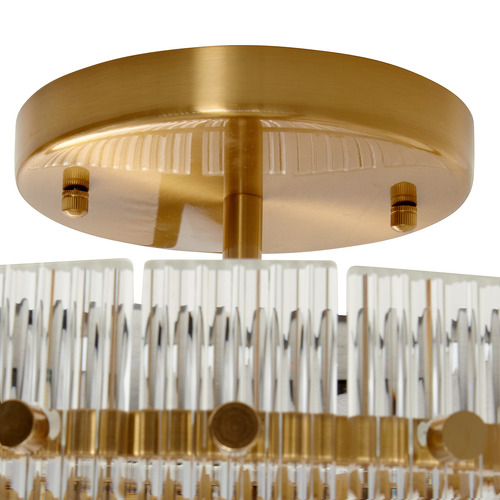Jared Glass Flush Mount Ceiling Light