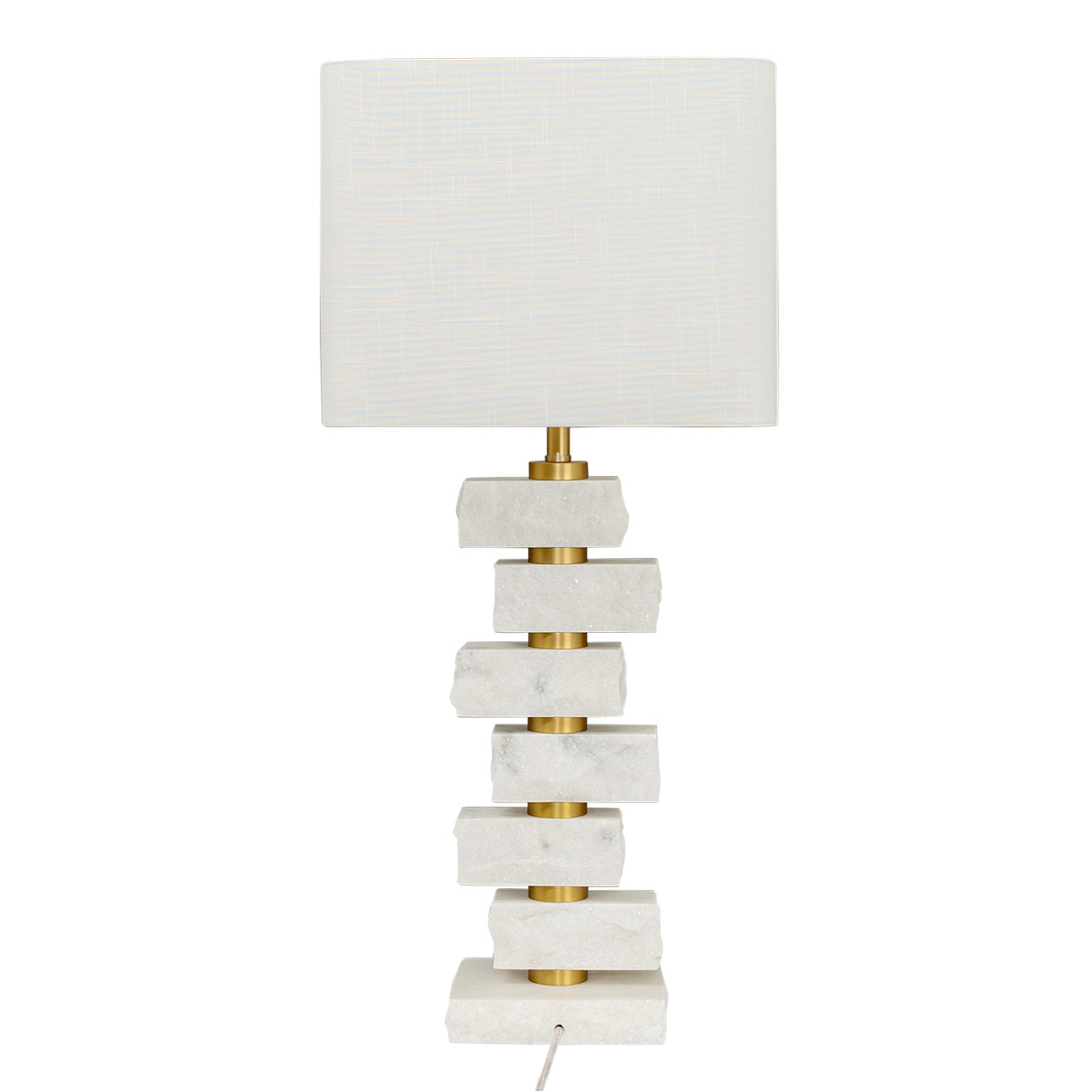 78cm Debbie Marble Table Lamp