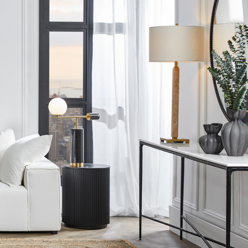 87cm Tanya Marble Table Lamp