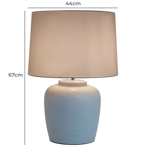 67cm Sabine Ceramic Table Lamp
