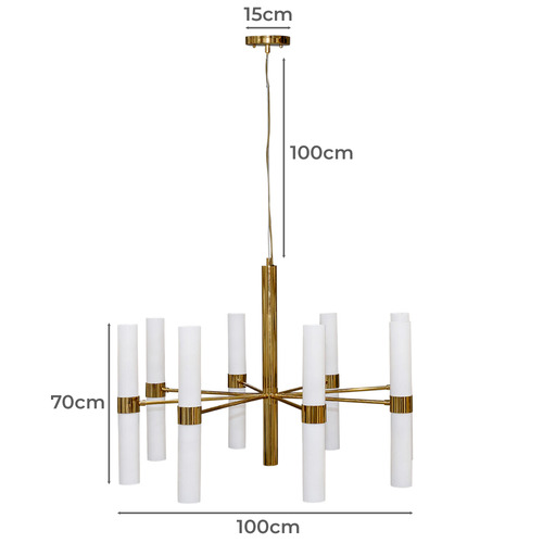Flores 8 Light Pendant