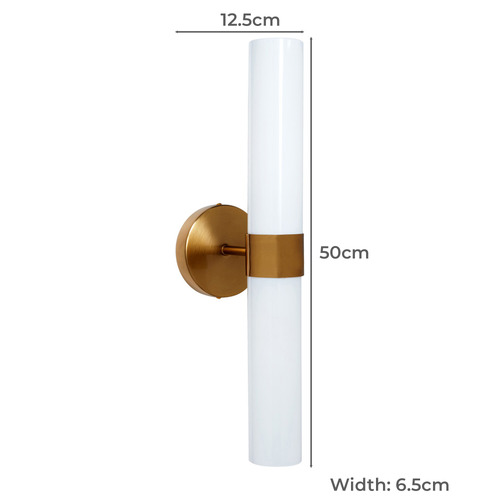 Flores Glass Wall Sconce