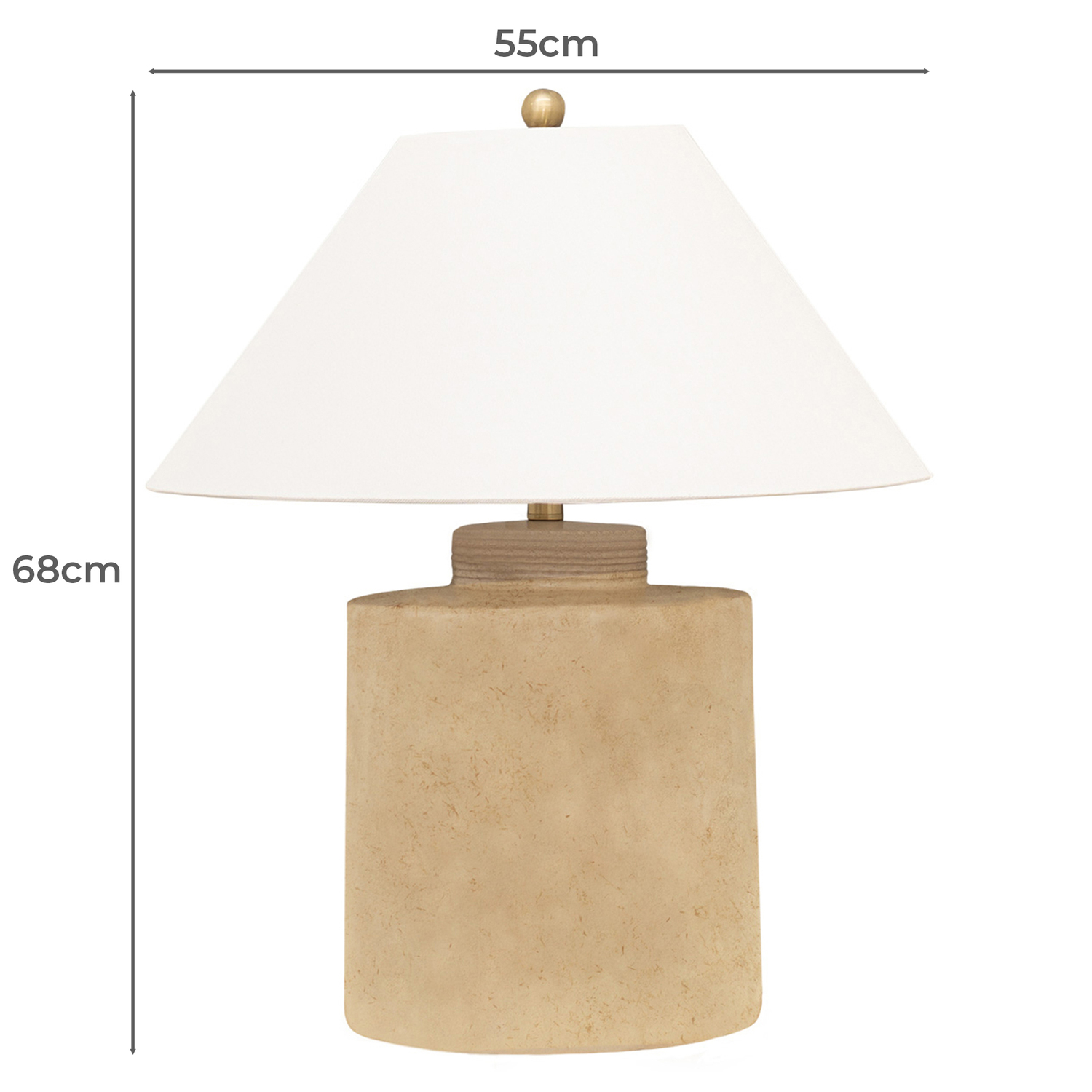 68cm Croft Table Lamp