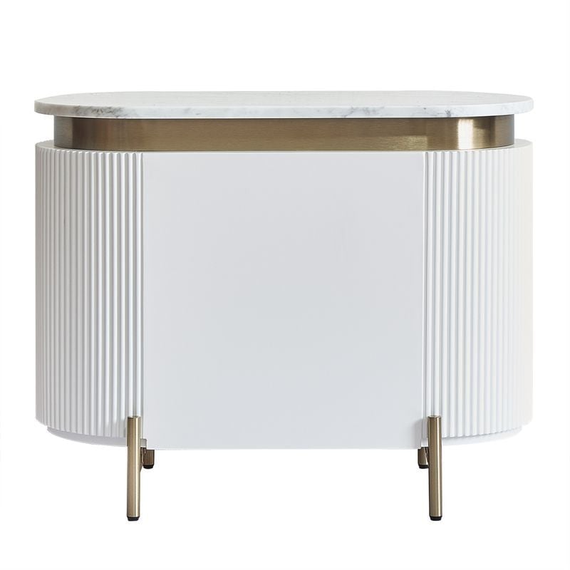 Betty Marble Bedside Table