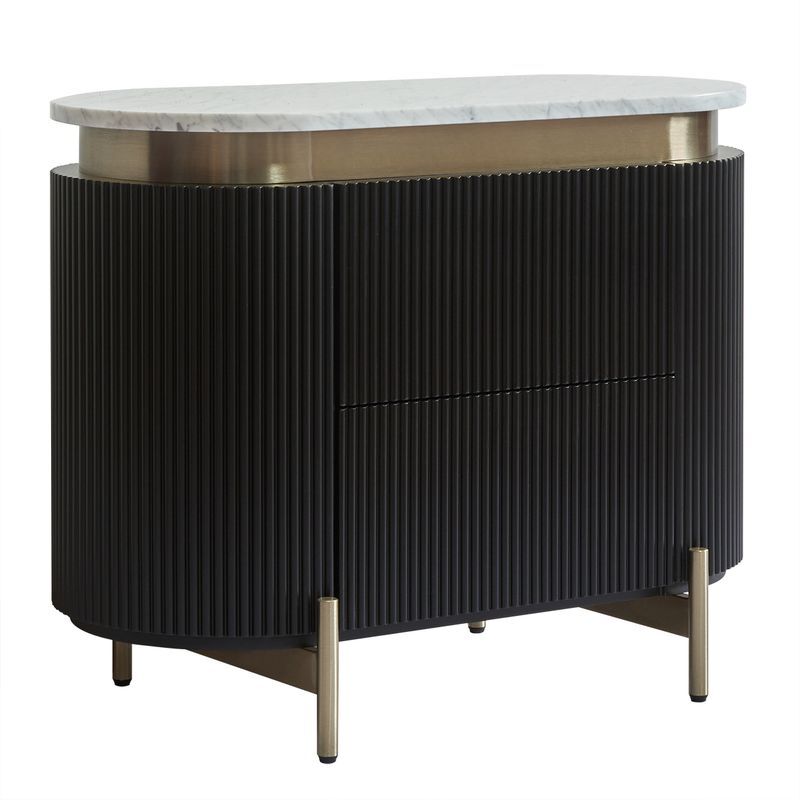Betty Marble Bedside Table
