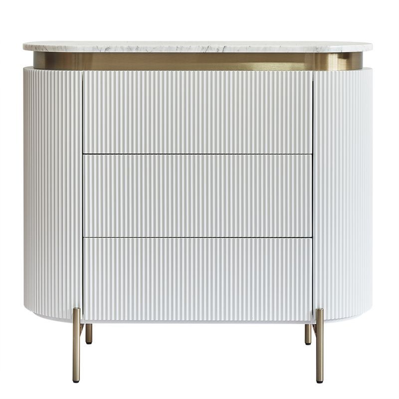 Betty 3 Drawer Marble Chest