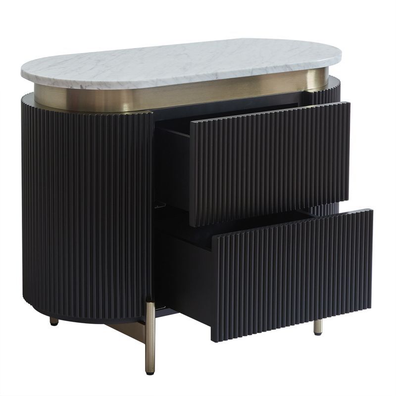 Betty Marble Bedside Table