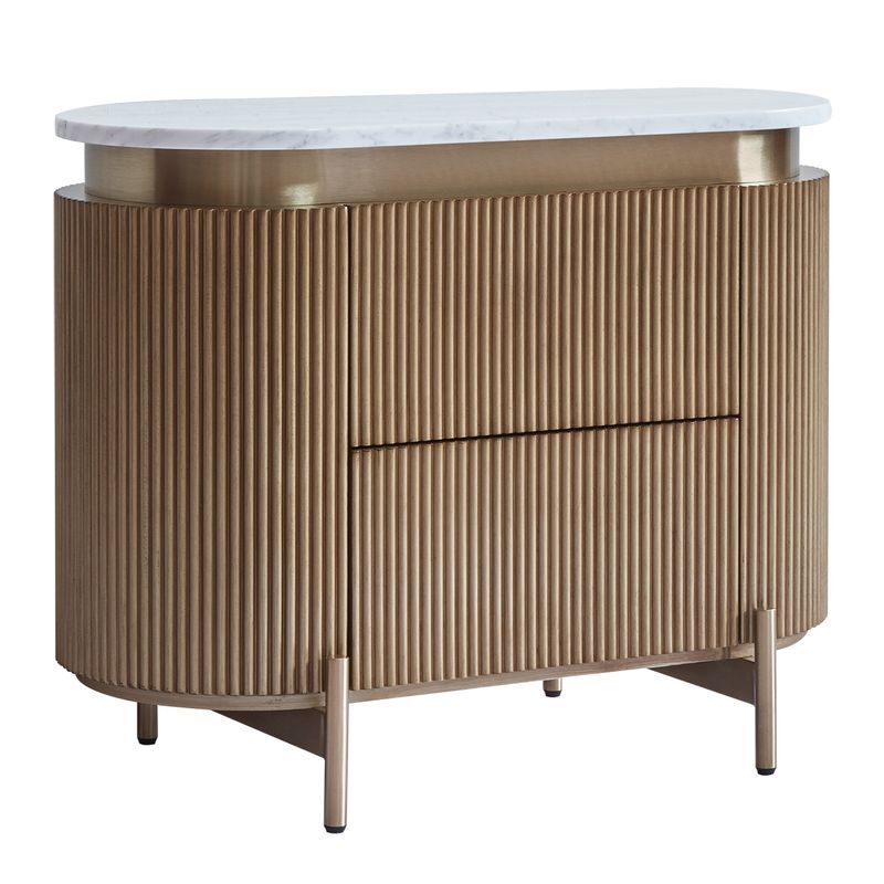 Betty Marble Bedside Table