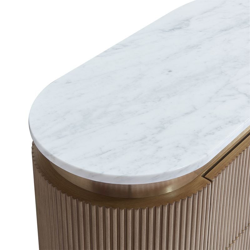 Betty Marble Bedside Table