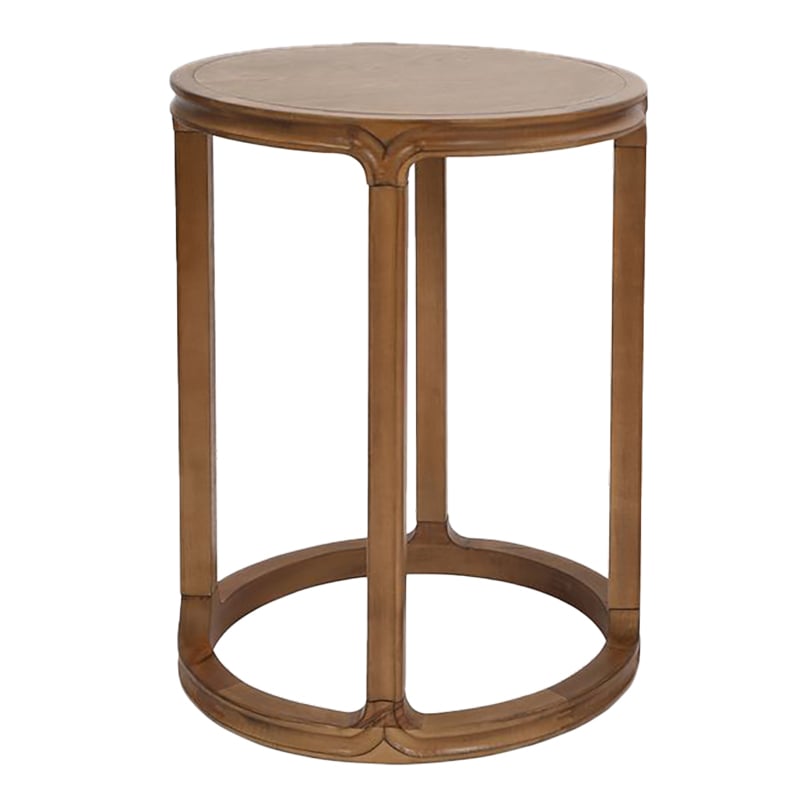 2 Piece Amir Birch Wood Nesting Side Table Set
