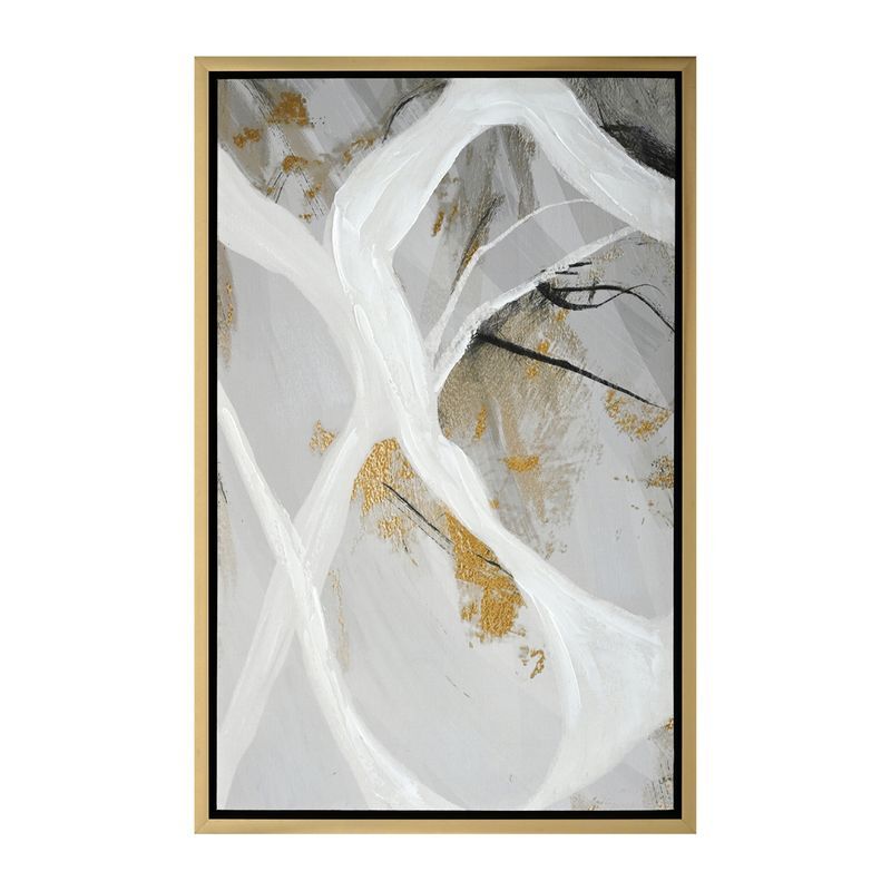 Rivers of Ideas II Enhanced Framed Canvas Wall Art