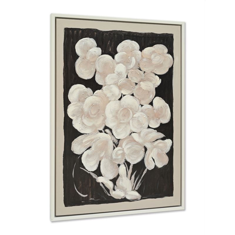Textured Bouquet Canvas Wall Art