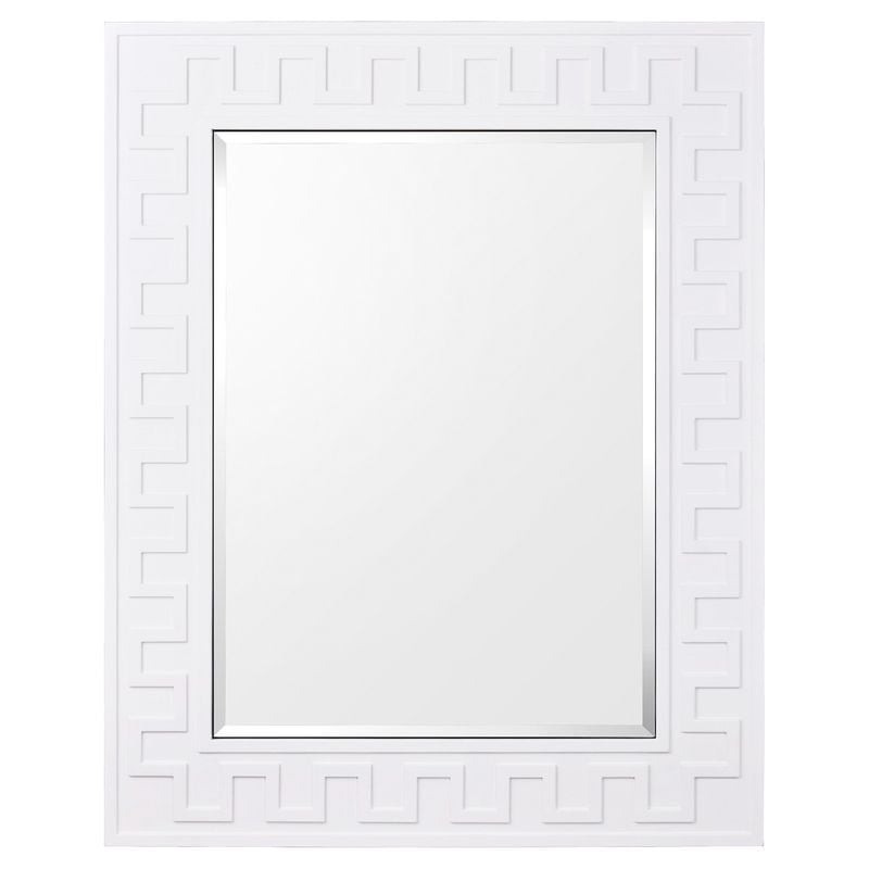 White Zakaria Wall Mirror