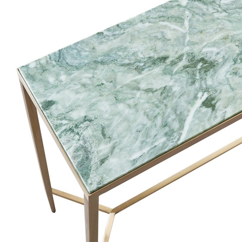 Dusty Jade Zoe Marble Console Table