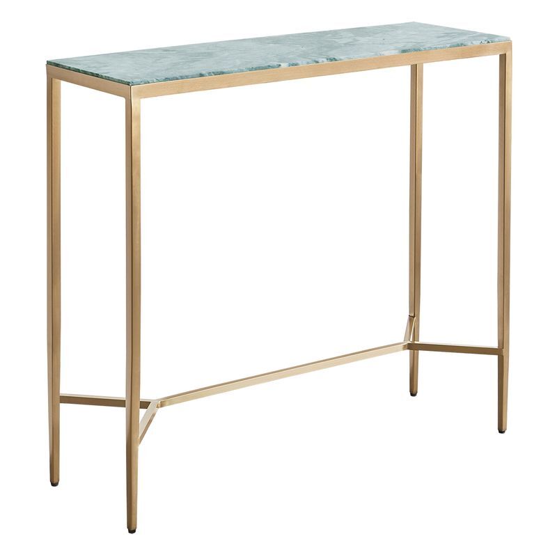 Dusty Jade Zoe Marble Console Table