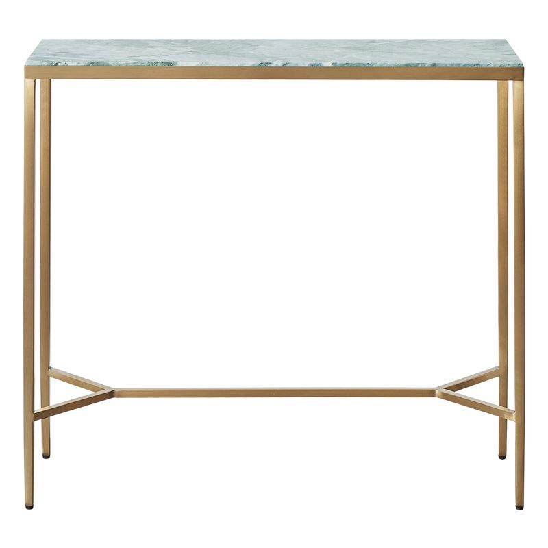 Dusty Jade Zoe Marble Console Table