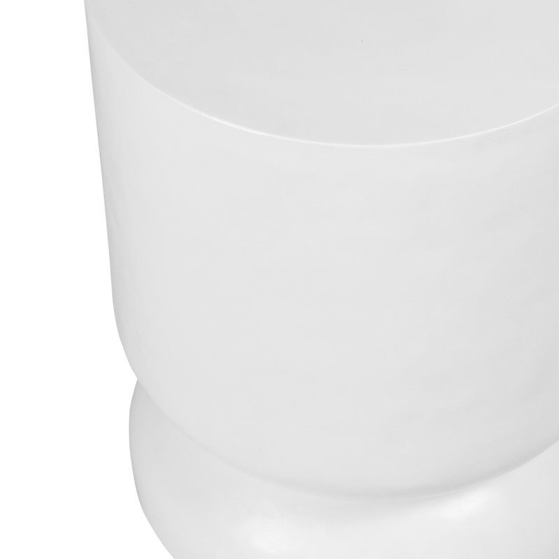 White Dylan Side Table