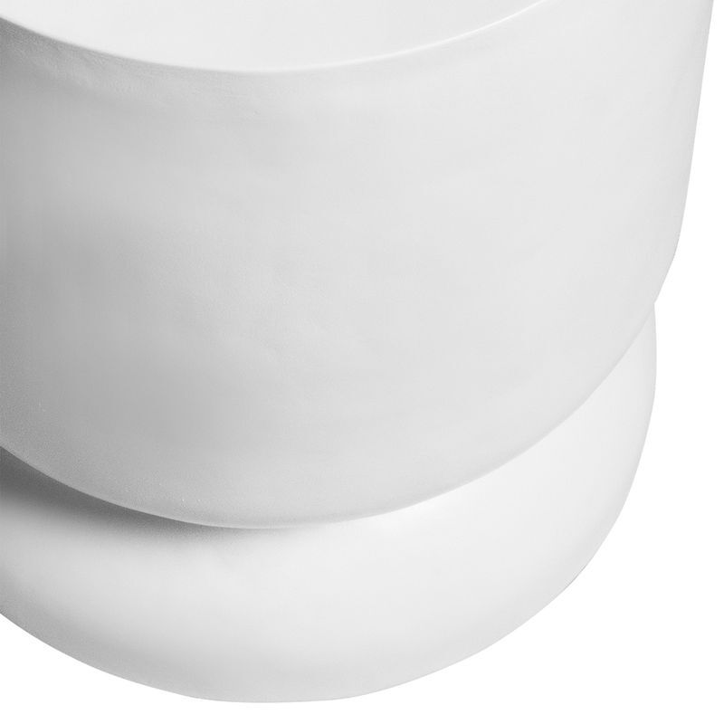 White Dylan Side Table