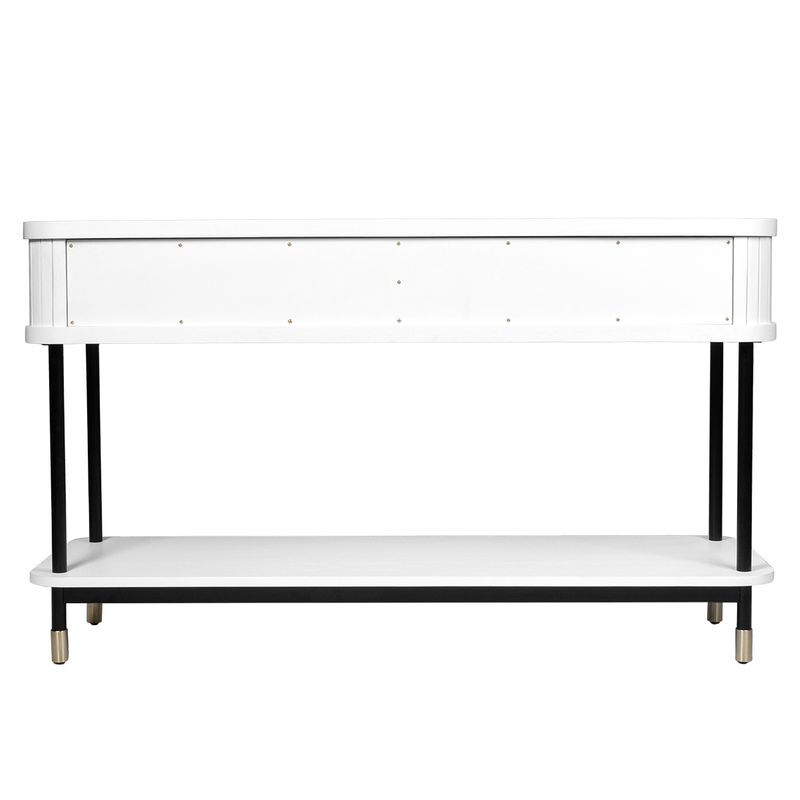Uriah Oak Wood Console Table