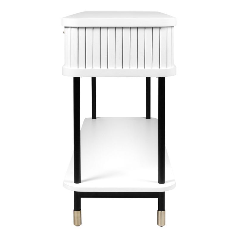 Uriah Oak Wood Console Table