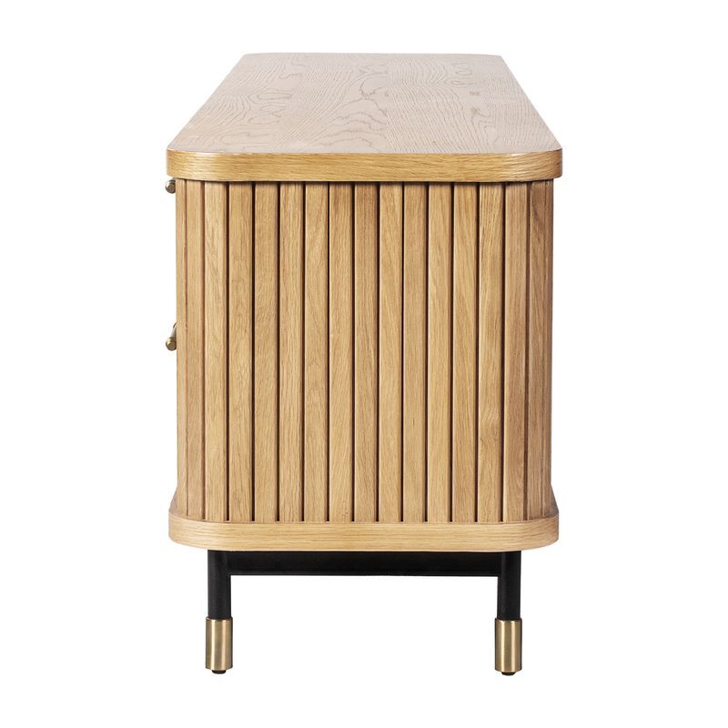 Uriah Oak Wood Entertainment Unit