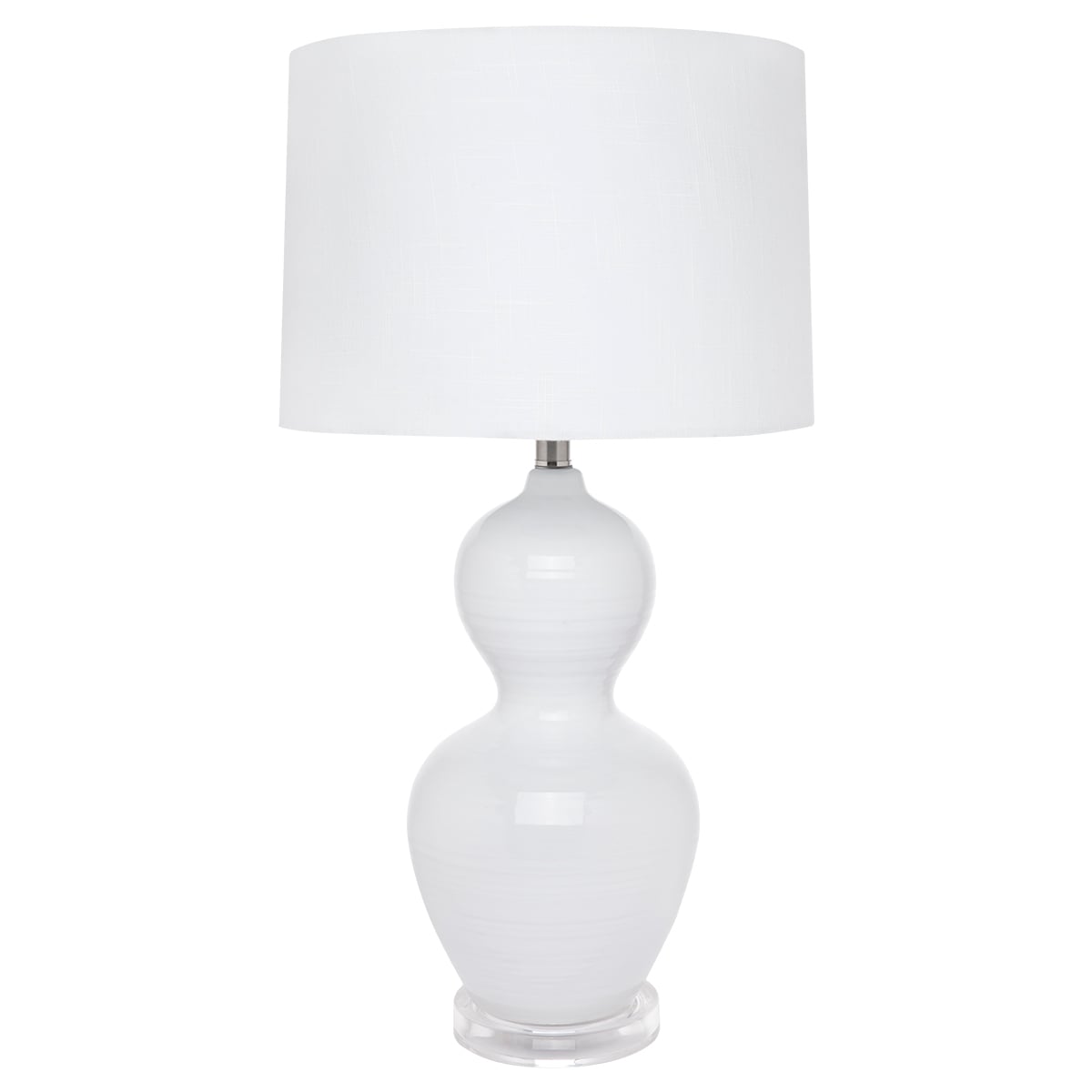 70cm High Gloss Bubble Bronte Table Lamp