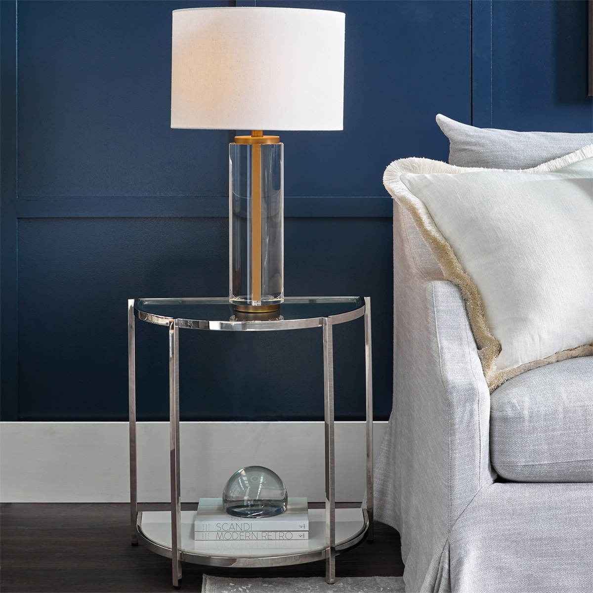 66cm Forrester Crystal Table Lamp