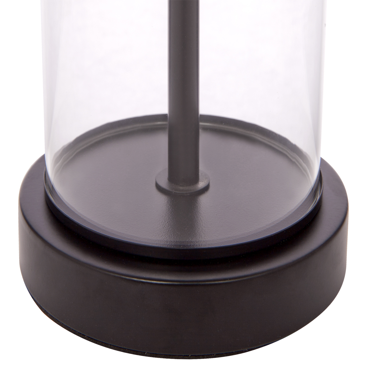 68cm Black Cassandra Side Table Lamp