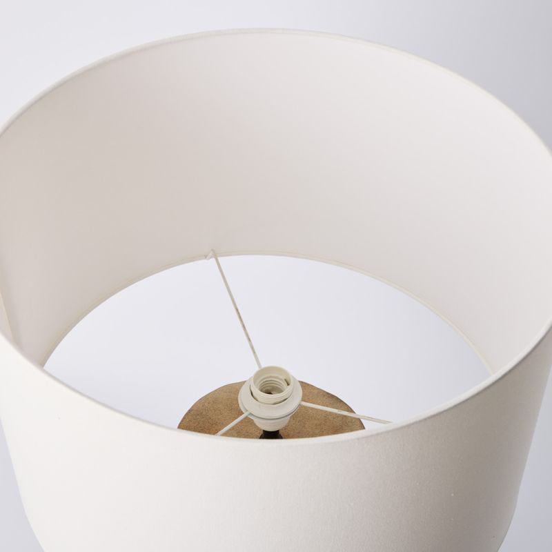 Delray Ceramic & Linen Table Lamp
