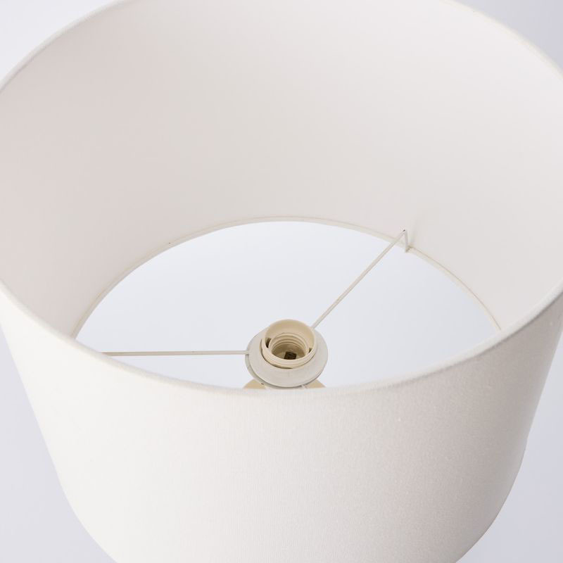 Vista Ceramic & Linen Table Lamp