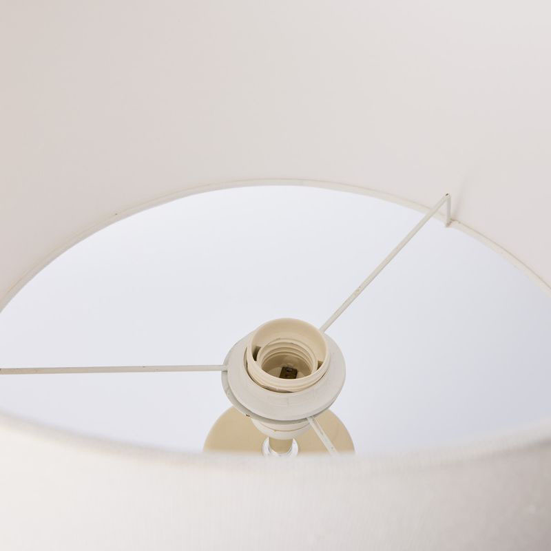 Vista Ceramic & Linen Table Lamp