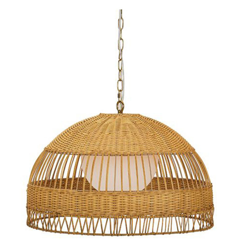 Easton Rattan Pendant Light