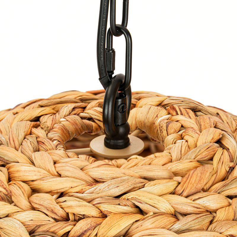 Haven Water Hyacinth Pendant Light