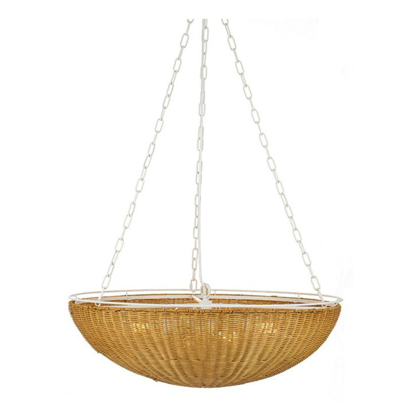 Castine Rattan Pendant Light