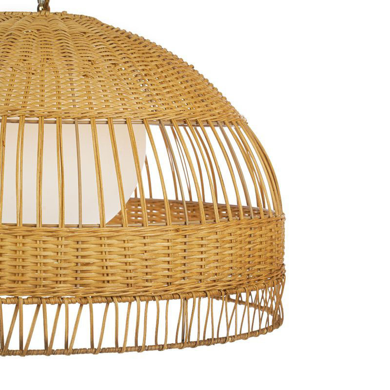 Easton Rattan Pendant Light