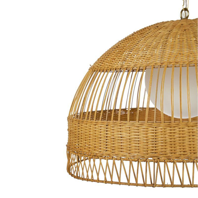 Easton Rattan Pendant Light