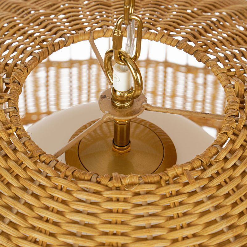 Easton Rattan Pendant Light