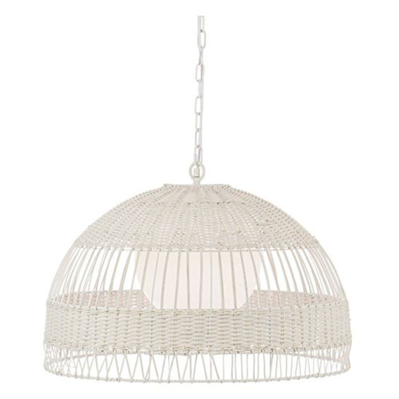 Easton Rattan Pendant Light