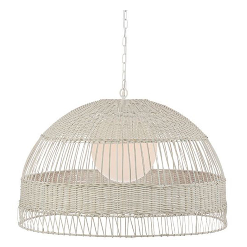 Easton Rattan Pendant Light