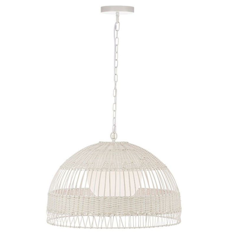 Easton Rattan Pendant Light