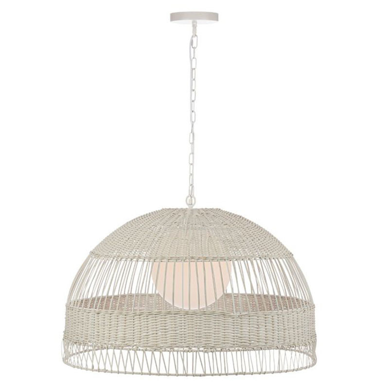 Easton Rattan Pendant Light