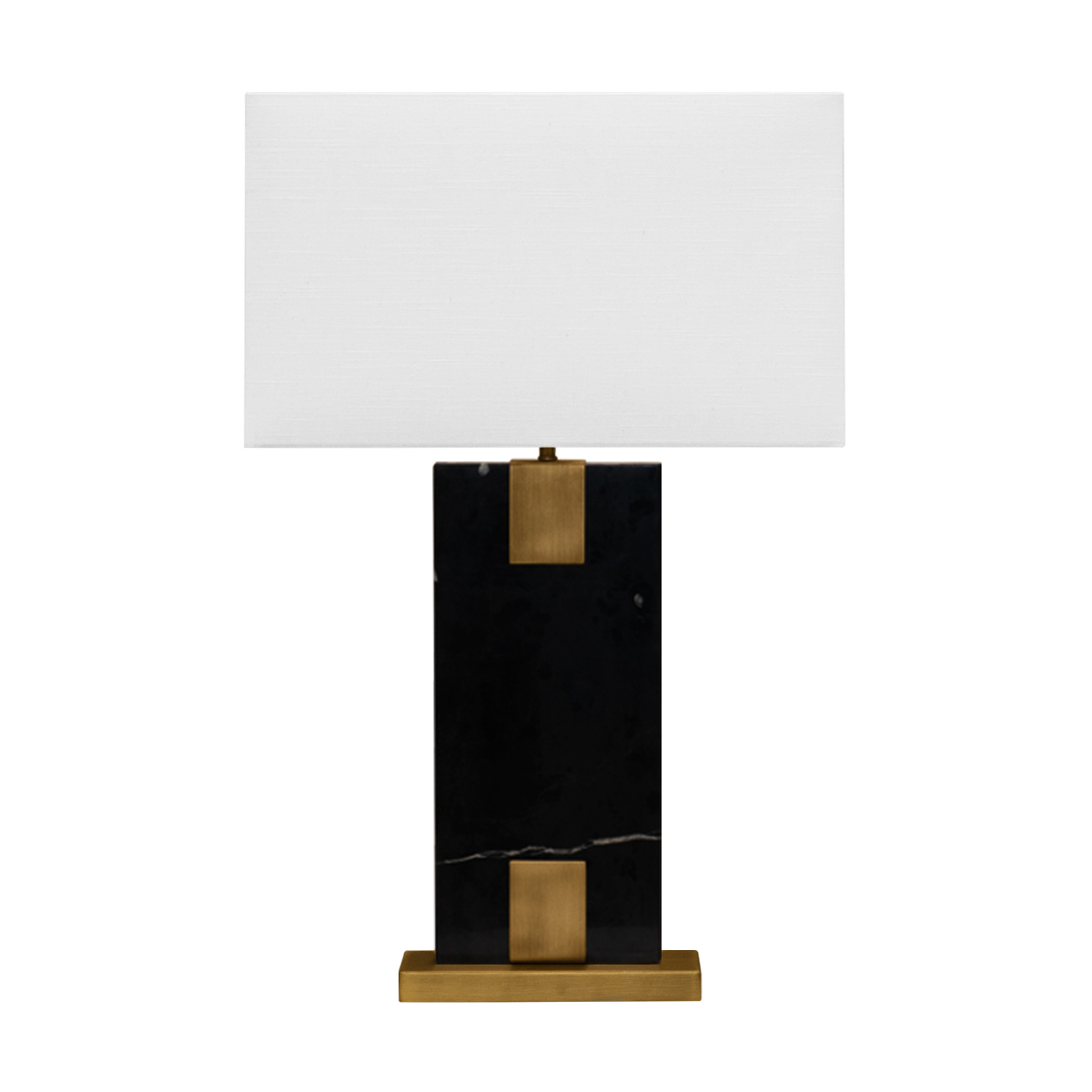 65.5cm Lyndon Marble Table Lamp