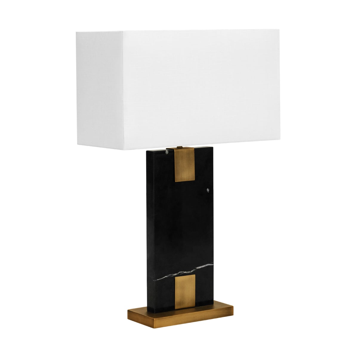 65.5cm Lyndon Marble Table Lamp