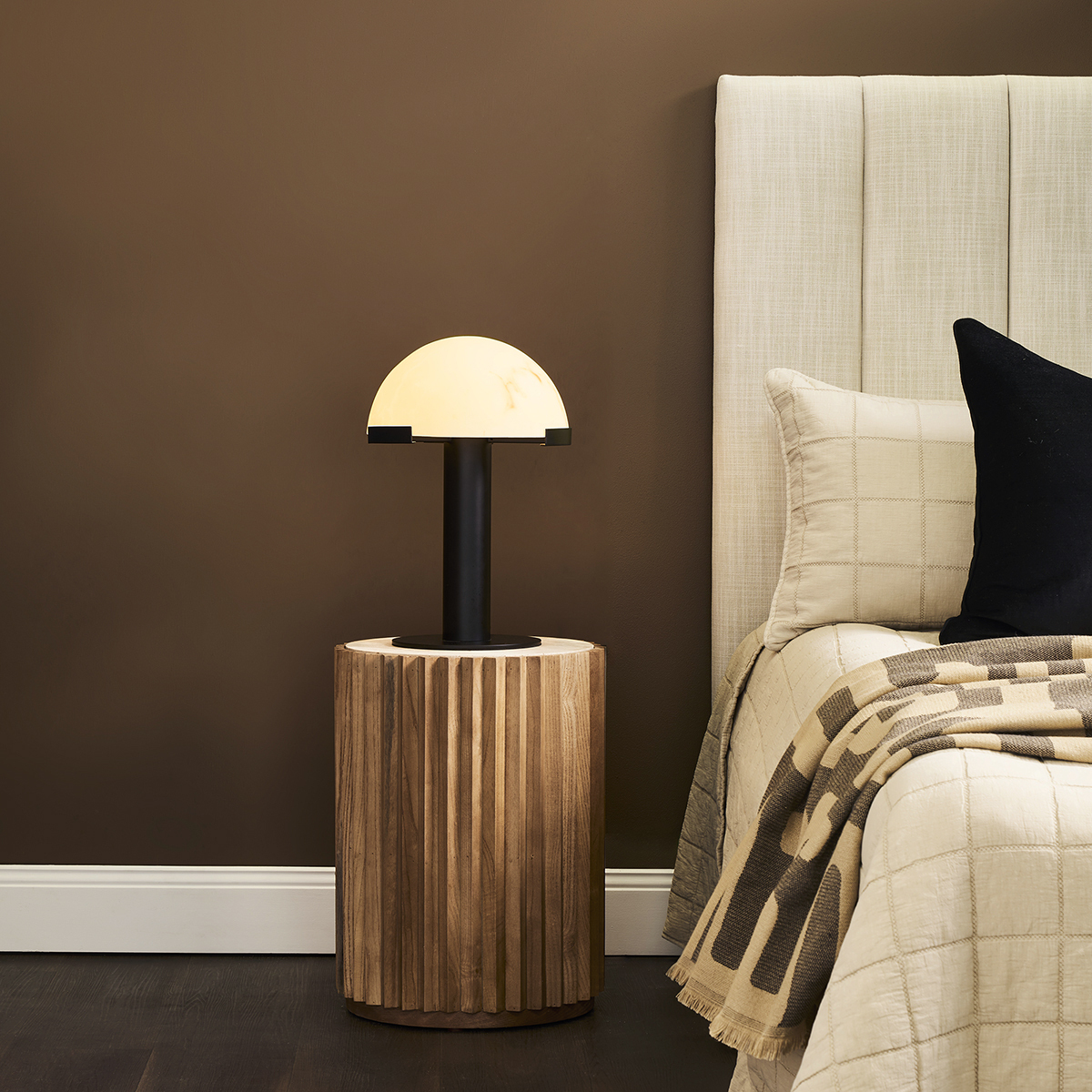 45cm Black Eilian Table Lamp