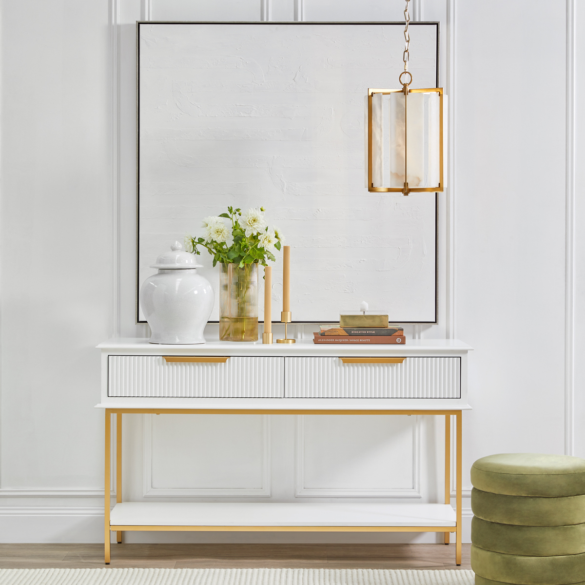 Saville Alabaster Pendant Light